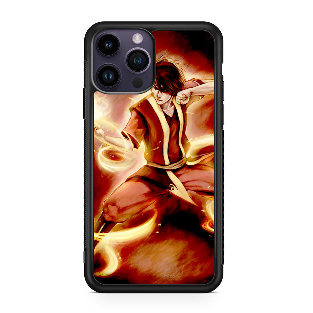 Avatar The Last Airbender Prince Zuko iPhone 14 Pro / 14 Pro Max Case