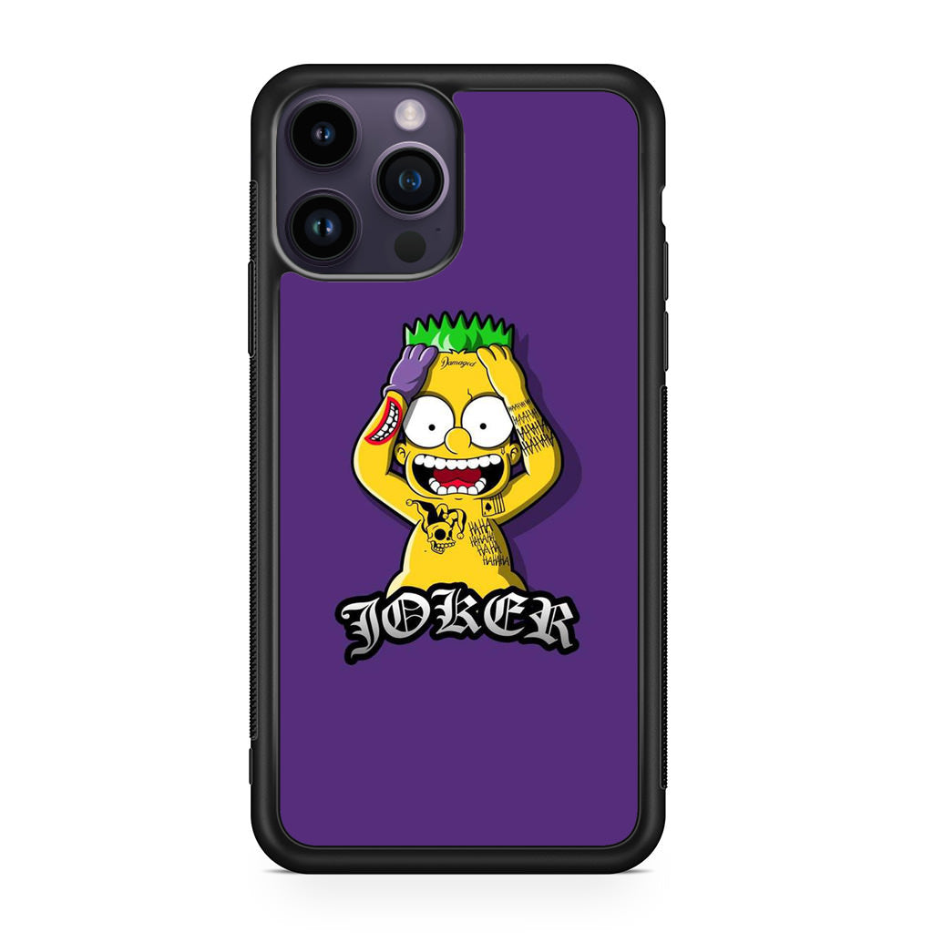 Bart Joker iPhone 14 Pro / 14 Pro Max Case