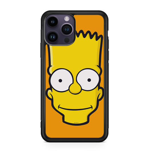 Bart Yellow Face iPhone 14 Pro / 14 Pro Max Case