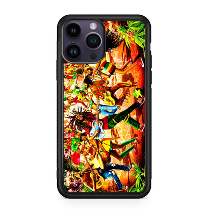 Bob Marley Reggae iPhone 14 Pro / 14 Pro Max Case