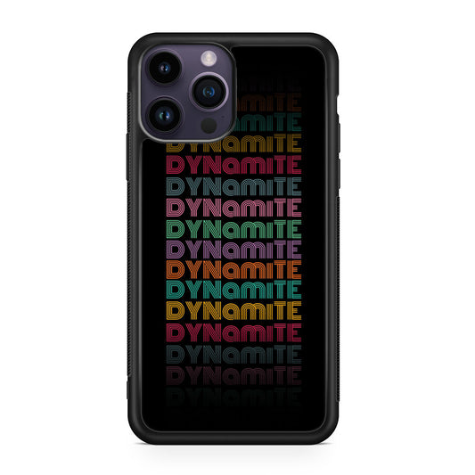 BTS Dynamite iPhone 14 Pro / 14 Pro Max Case