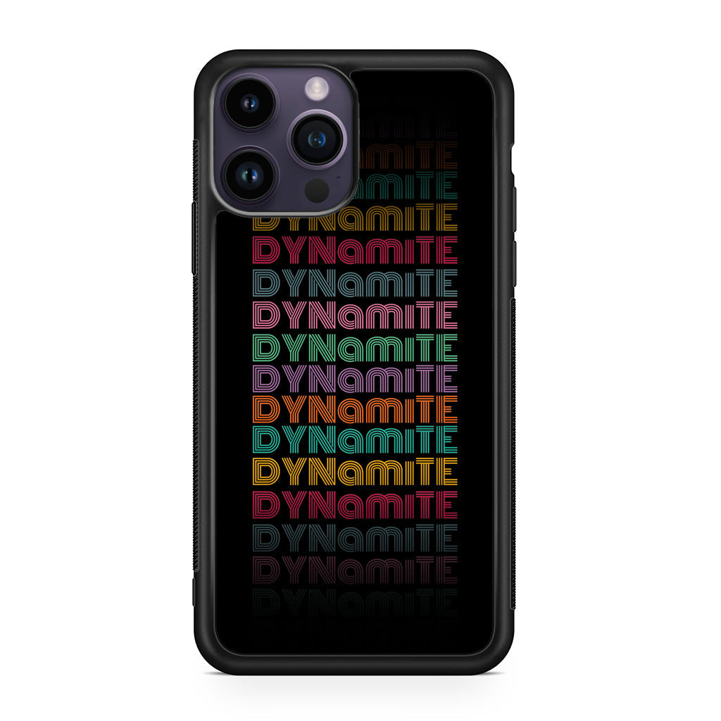 BTS Dynamite iPhone 15 Pro / 15 Pro Max Case