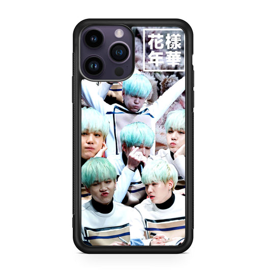 BTS Suga Collage iPhone 14 Pro / 14 Pro Max Case