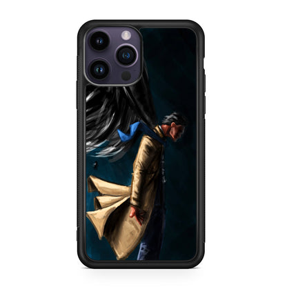 Castiel Supernatural Art iPhone 14 Pro / 14 Pro Max Case