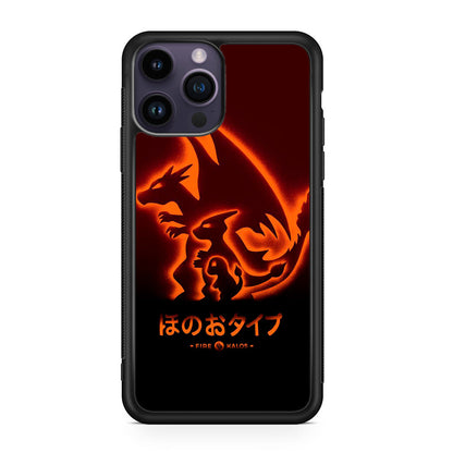 Charmander Charizard iPhone 14 Pro / 14 Pro Max Case