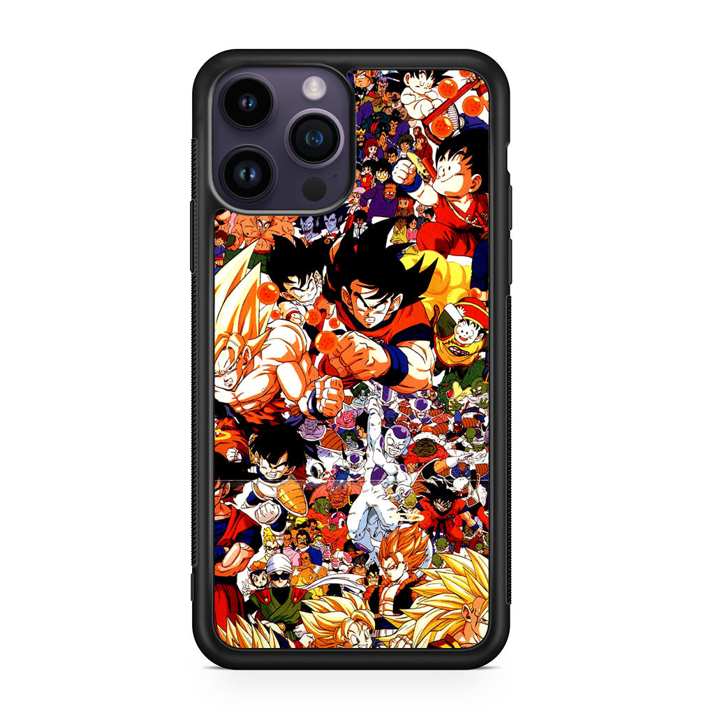 Dragon Ball All Characters iPhone 14 Pro / 14 Pro Max Case