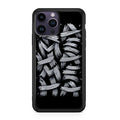 Dragon Ball Kamehameha Font Art iPhone 15 Pro / 15 Pro Max Case