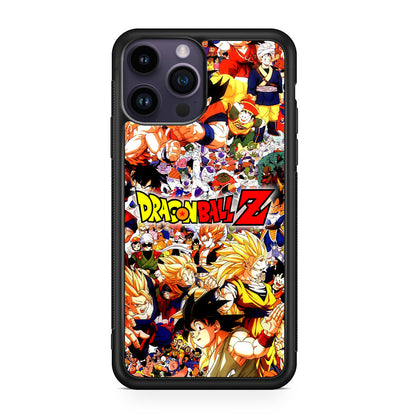 Dragon Ball Z All Characters iPhone 14 Pro / 14 Pro Max Case