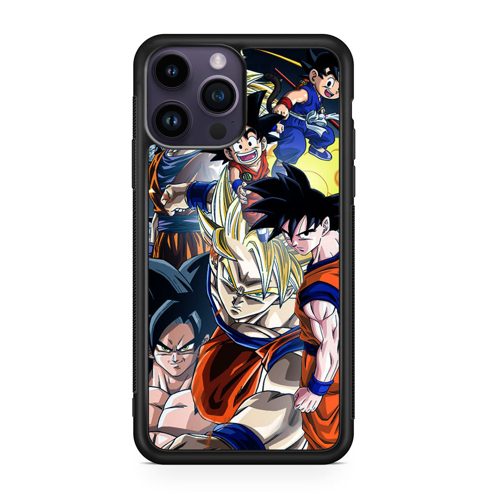 Dragon Ball Z Son Goku iPhone 14 Pro / 14 Pro Max Case