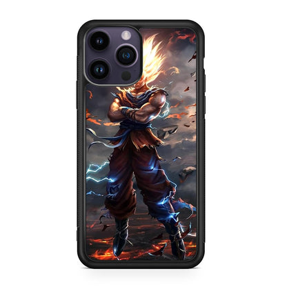 Evil Goku iPhone 14 Pro / 14 Pro Max Case