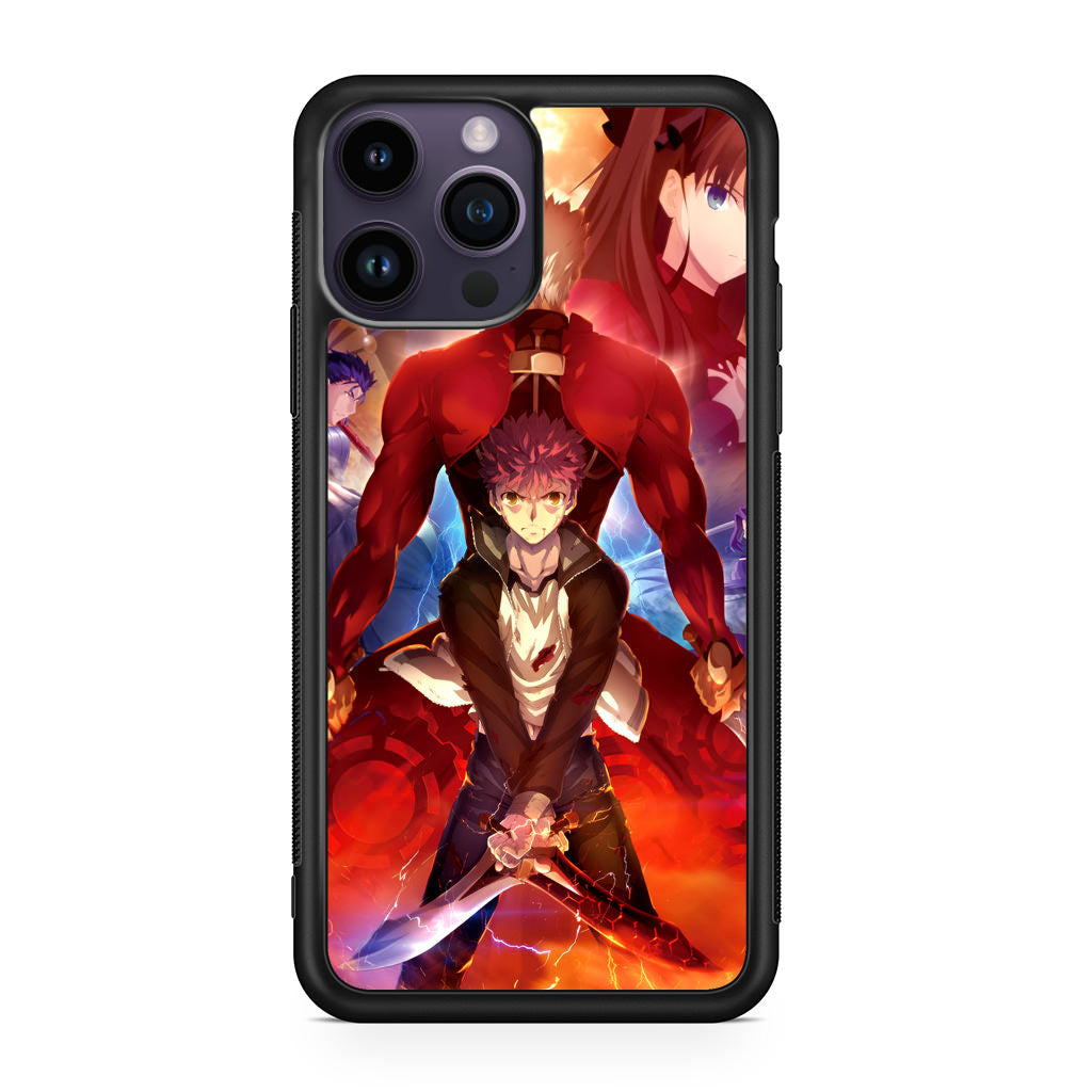 Fate/Stay Night Unlimited Blade Works iPhone 14 Pro / 14 Pro Max Case