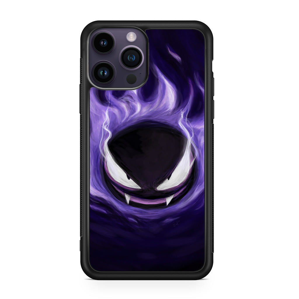 Gastly Ghost iPhone 15 Pro / 15 Pro Max Case