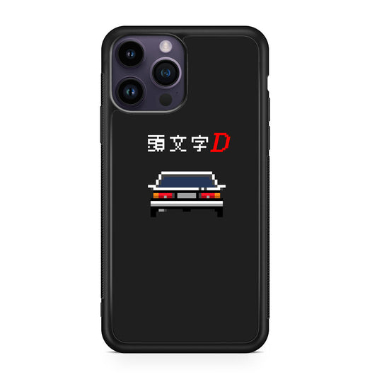 Initial D Pixel Art iPhone 14 Pro / 14 Pro Max Case