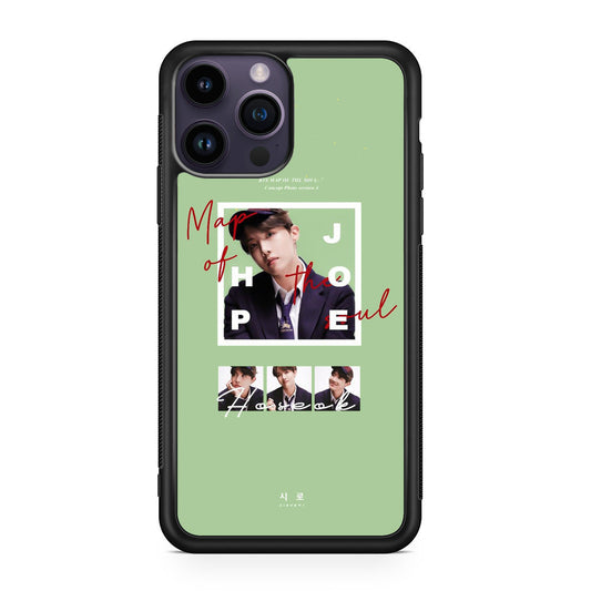 J Hope Map of The Soul BTS iPhone 15 Pro / 15 Pro Max Case