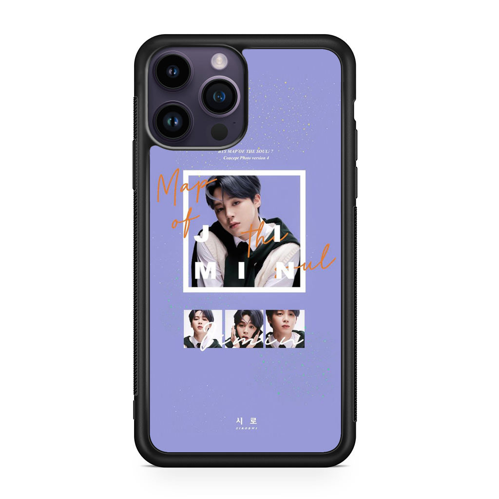 Jimin Map Of The Soul BTS iPhone 14 Pro / 14 Pro Max Case