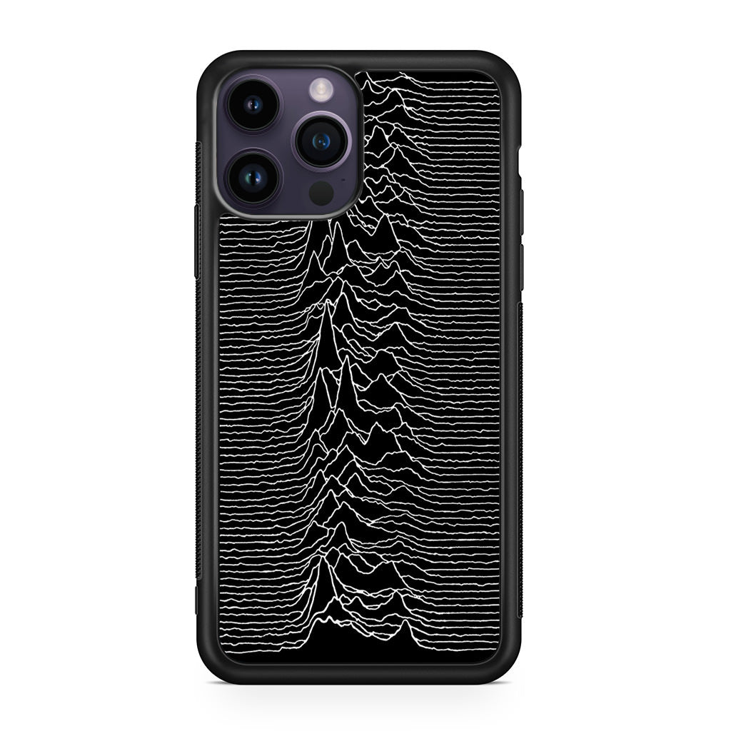 Joy Division Unknown Pleasures iPhone 14 Pro / 14 Pro Max Case