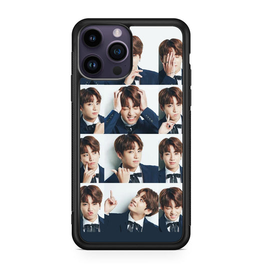 Jungkook Collage iPhone 15 Pro / 15 Pro Max Case