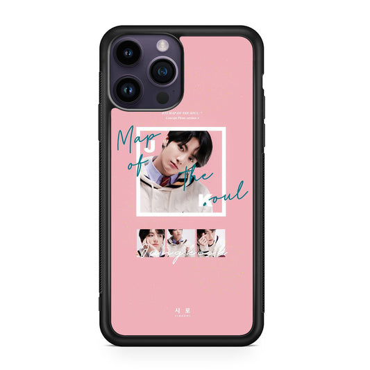 Jungkook Map Of The Soul BTS iPhone 14 Pro / 14 Pro Max Case