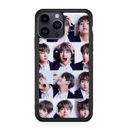 Kim Tae-hyung Collage iPhone 15 Pro / 15 Pro Max Case