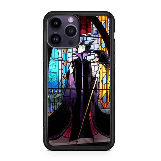 Maleficent Sleeping Beauty Glass Art iPhone 14 Pro / 14 Pro Max Case