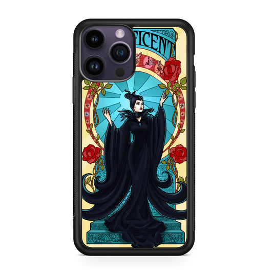 Maleficent With Flower iPhone 14 Pro / 14 Pro Max Case