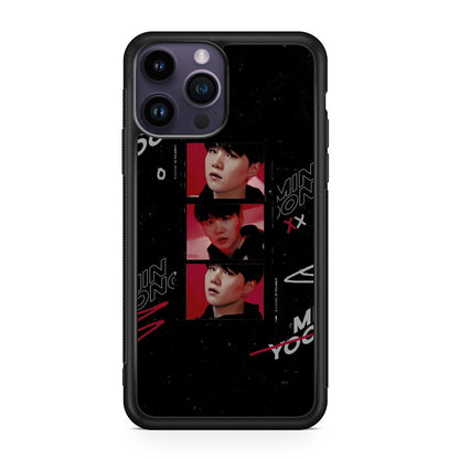 Min Yoongi iPhone 14 Pro / 14 Pro Max Case