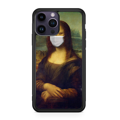 Monalisa In Pandemic iPhone 14 Pro / 14 Pro Max Case