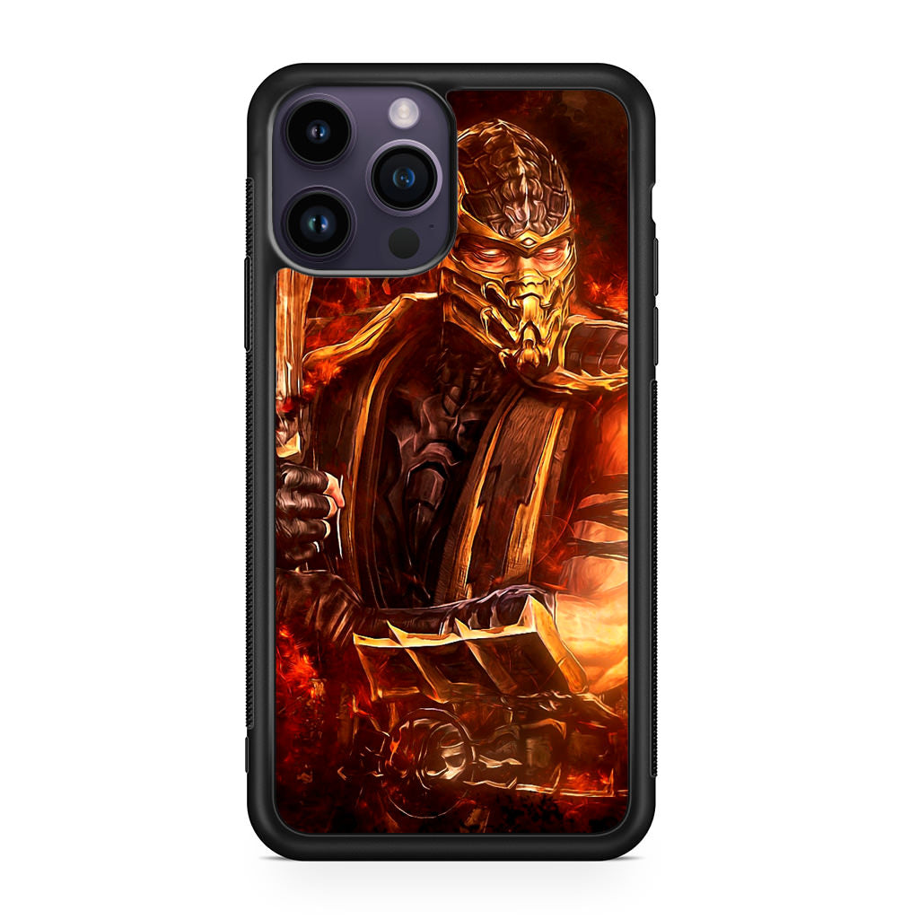 Mortal Kombat Scorpion iPhone 14 Pro / 14 Pro Max Case