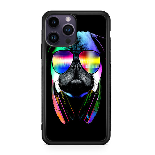 Music Lover Pug V iPhone 14 Pro / 14 Pro Max Case