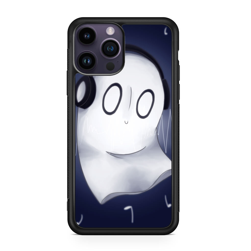 Napstablook Undertale iPhone 14 Pro / 14 Pro Max Case