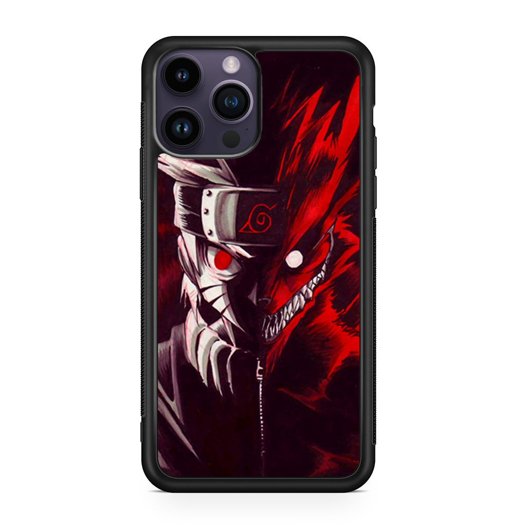 Naruto Half Kurama iPhone 15 Pro / 15 Pro Max Case