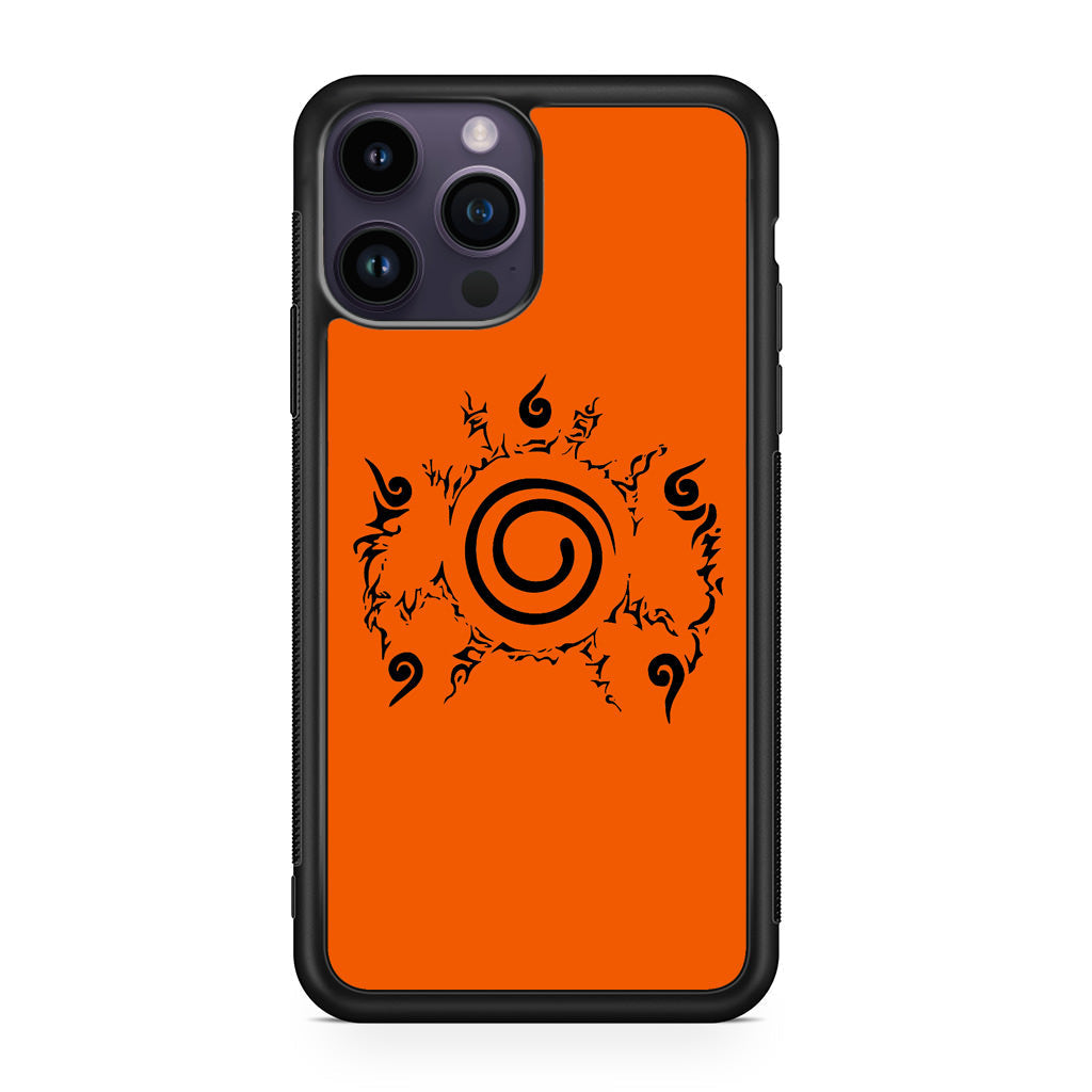 Naruto Nine Tails Seal iPhone 15 Pro / 15 Pro Max Case