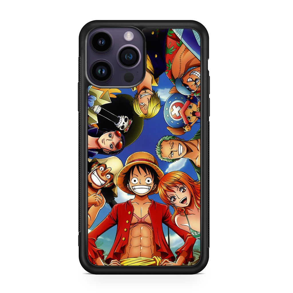 One Piece Luffy Crew iPhone 14 Pro / 14 Pro Max Case