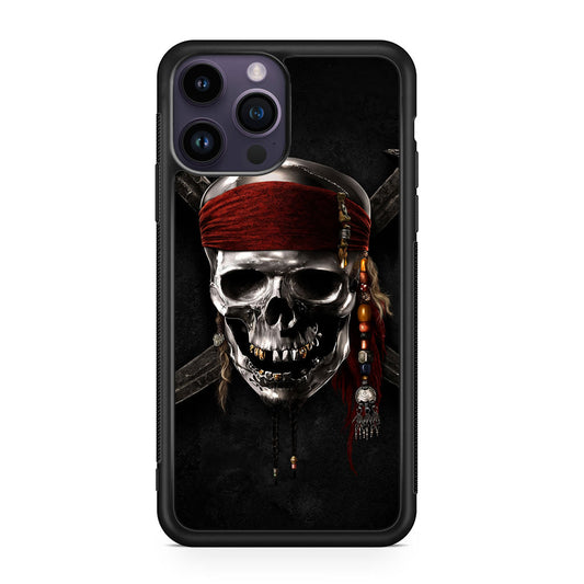 Pirates Of Carribean Skull iPhone 15 Pro / 15 Pro Max Case