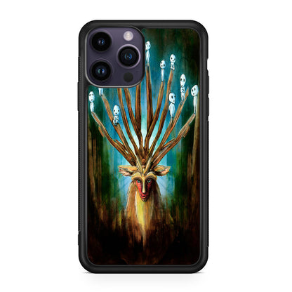 Princess Mononoke Forest Spirit iPhone 14 Pro / 14 Pro Max Case