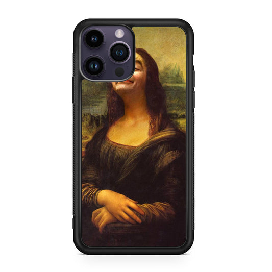 Rowan Atkinson Monalisa Funny iPhone 14 Pro / 14 Pro Max Case