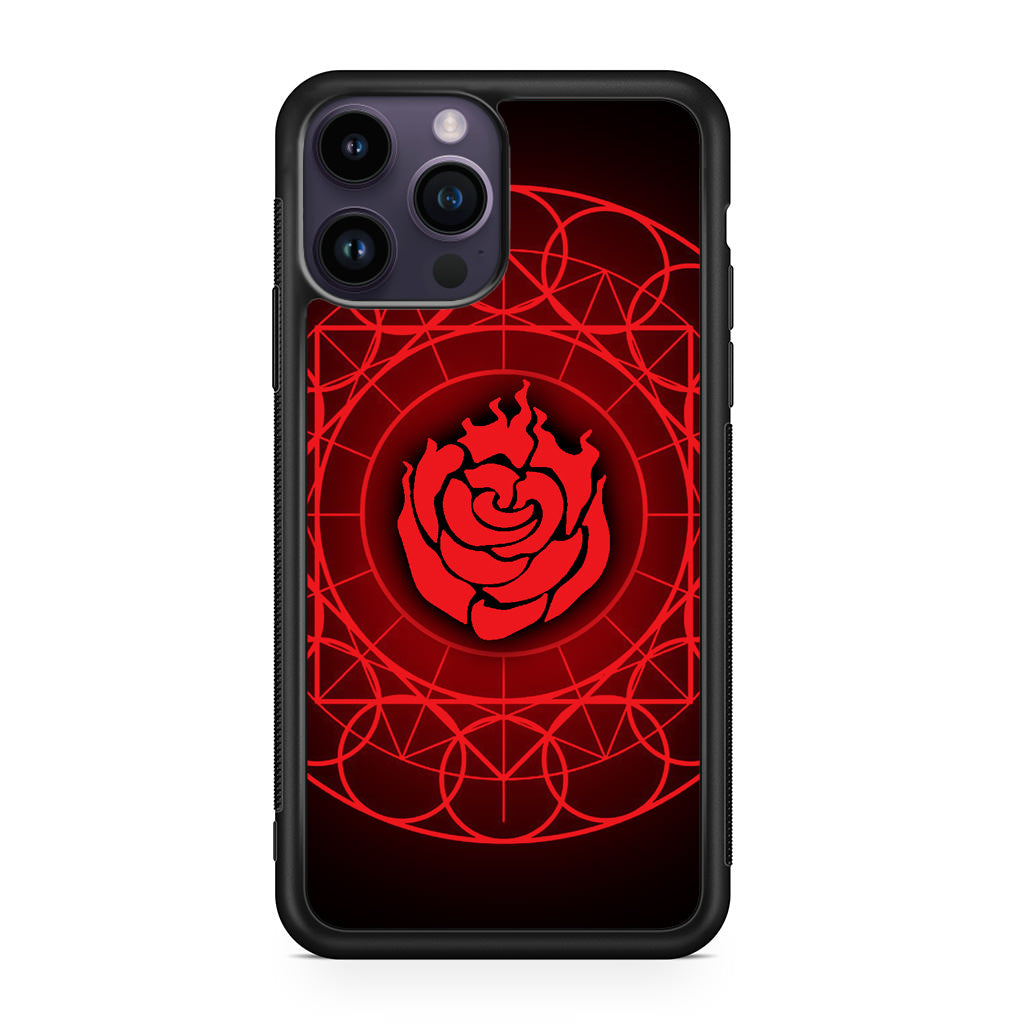 Ruby Rose Symbol RWBY iPhone 14 Pro / 14 Pro Max Case