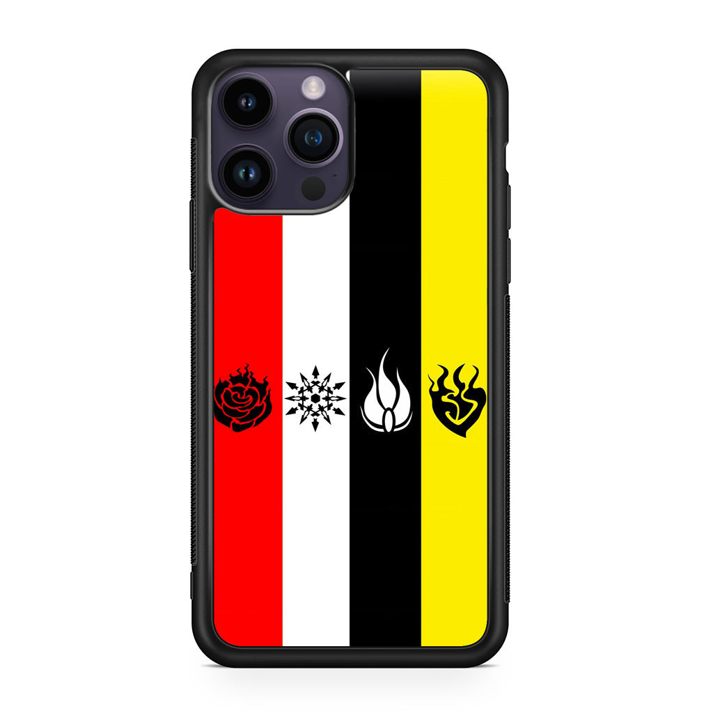 RWBY All Symbols iPhone 14 Pro / 14 Pro Max Case