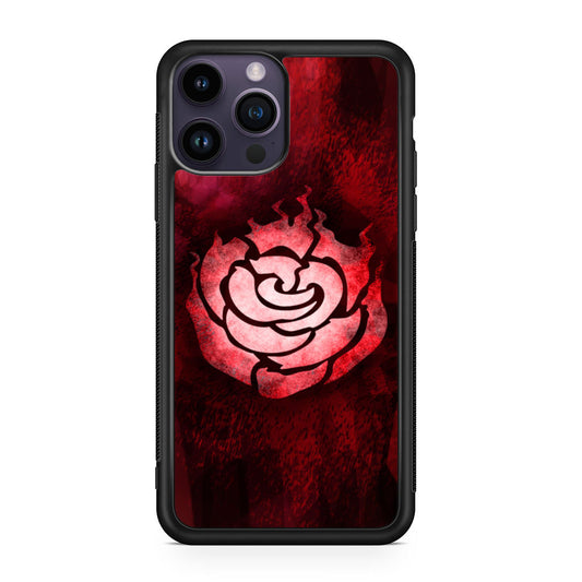 RWBY Ruby Rose Symbol iPhone 15 Pro / 15 Pro Max Case