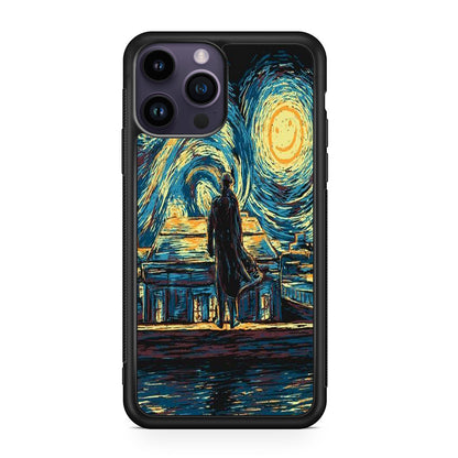 Sherlock Starry Night iPhone 14 Pro / 14 Pro Max Case