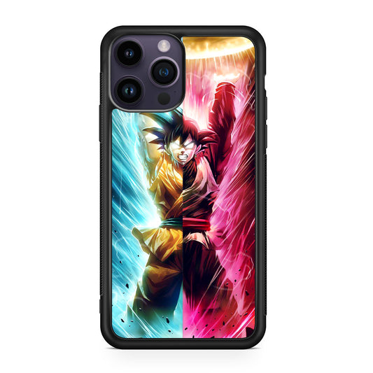Spirit Bomb Split Goku Dragon Ball iPhone 14 Pro / 14 Pro Max Case