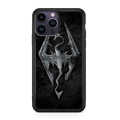 The Elder Scrolls V Skyrim Logo iPhone 15 Pro / 15 Pro Max Case