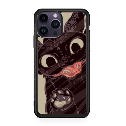 Toothless Dragon Art iPhone 14 Pro / 14 Pro Max Case