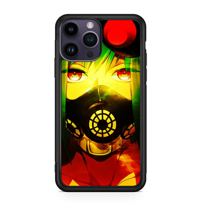 Vocaloid Gas Mask Gumi iPhone 14 Pro / 14 Pro Max Case