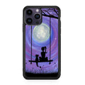 Girl Cat and Moon iPhone 15 Pro / 15 Pro Max Case