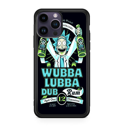 Wubba Lubba Dub Rum iPhone 14 Pro / 14 Pro Max Case