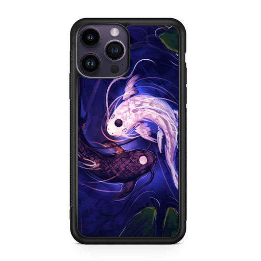 Yin And Yang Fish Avatar The Last Airbender iPhone 15 Pro / 15 Pro Max Case