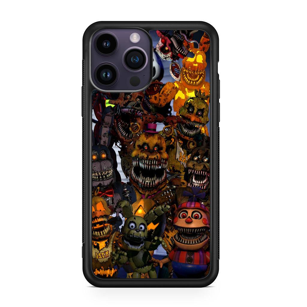 Five Nights at Freddy's Scary Characters iPhone 15 Pro / 15 Pro Max Case