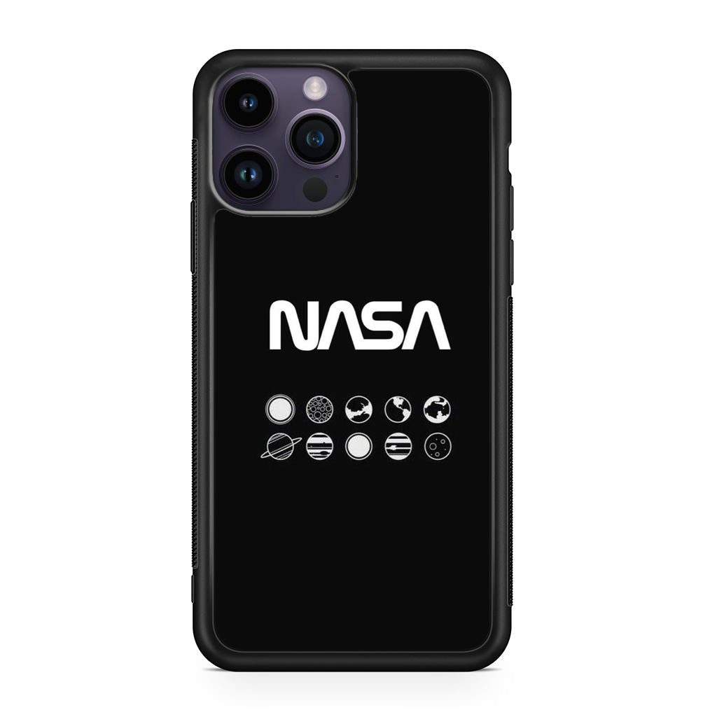 NASA Minimalist iPhone 14 Pro / 14 Pro Max Case