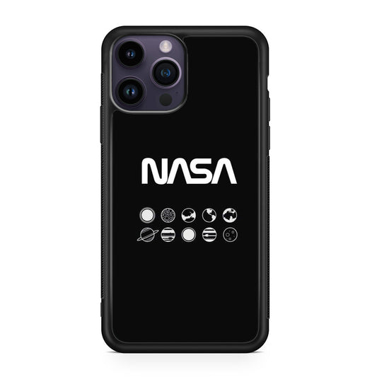 NASA Minimalist iPhone 15 Pro / 15 Pro Max Case